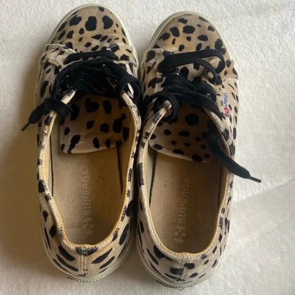 Superga Sneakers Animal Print Size 8,5 - Picture 2 of 6